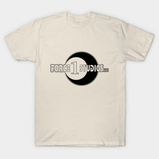 Force 1 Studios Eclipse Logo (No Print Fill) T-Shirt